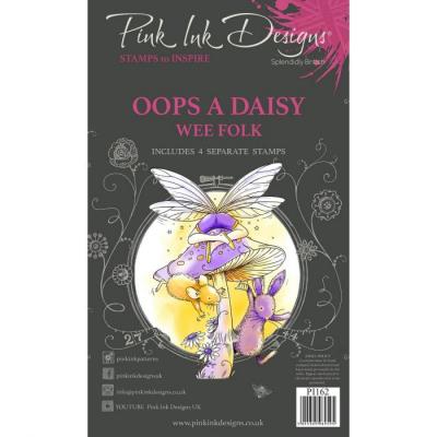 Creative Expressions Pink Ink Designs Clear Stamps - Oops  A Daisy